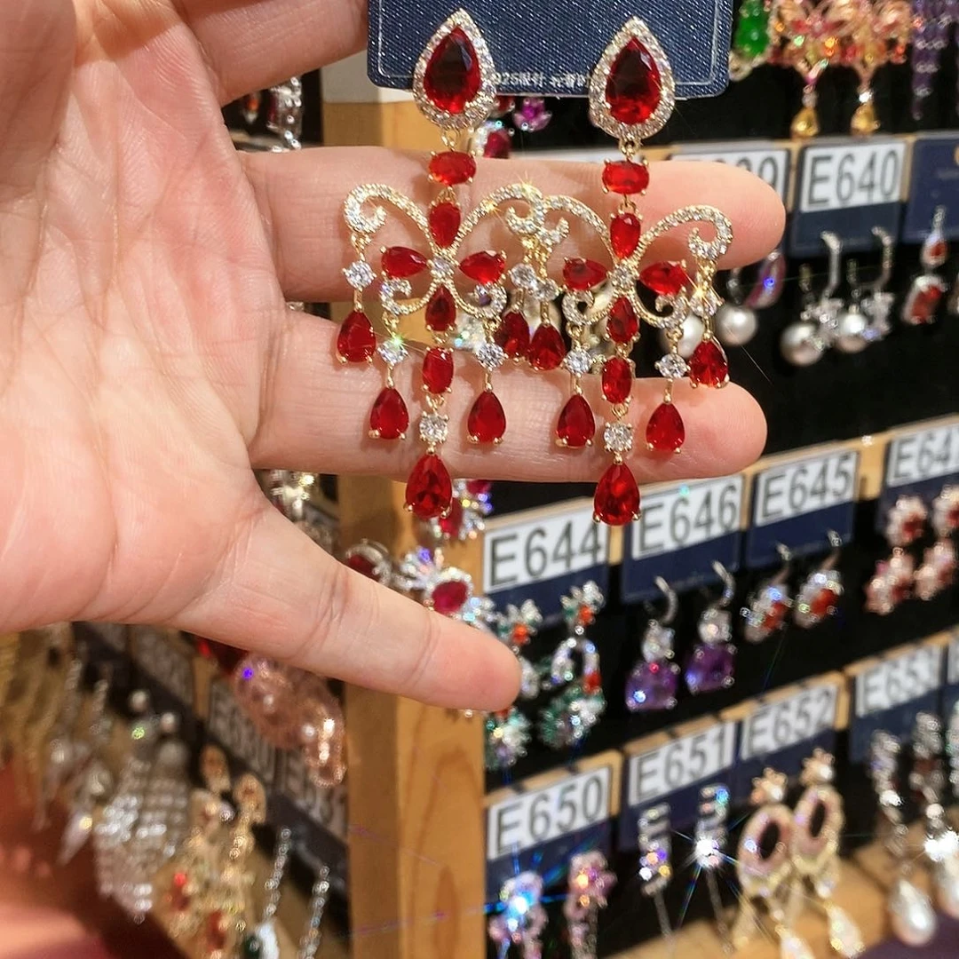 【闪购商品】纯铜925银锆石F*