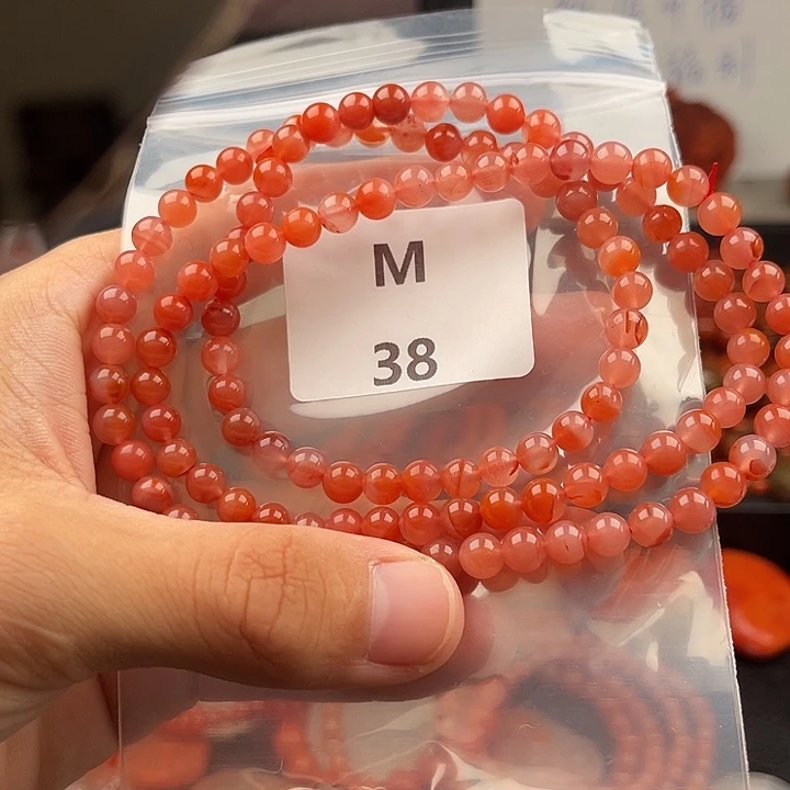 未镶嵌南红玛瑙多样性发货6m m南红玛瑙