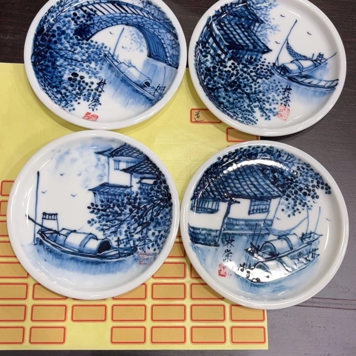 时***落九希堂陶瓷茶具作品分享