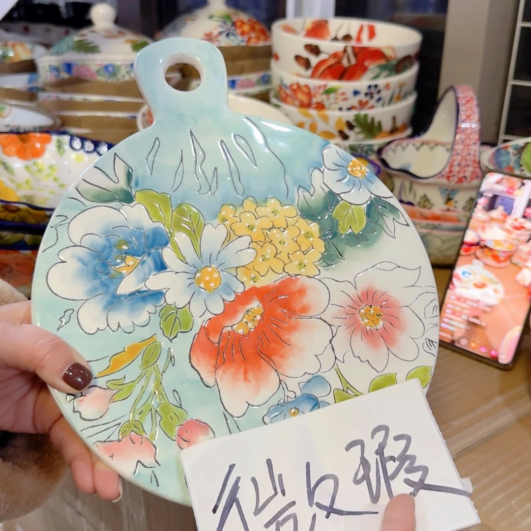 瓷爱沙面包板一只看图