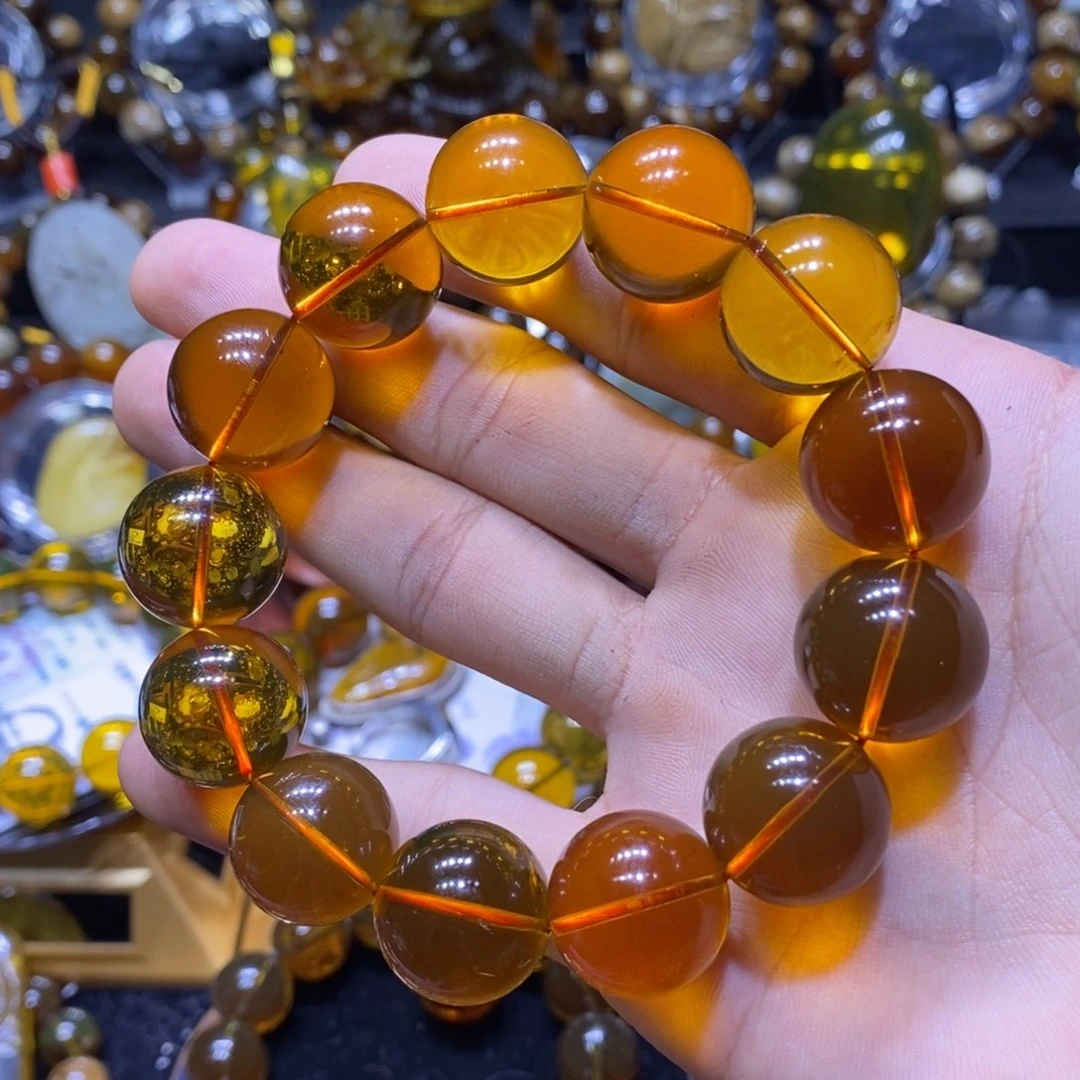 琥珀未镶嵌珠宝奇石