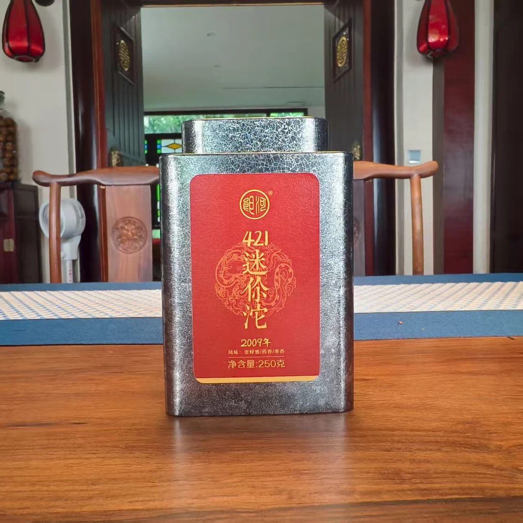 【福圆严选】郎河|2009年421迷你沱熟茶 250g/罐