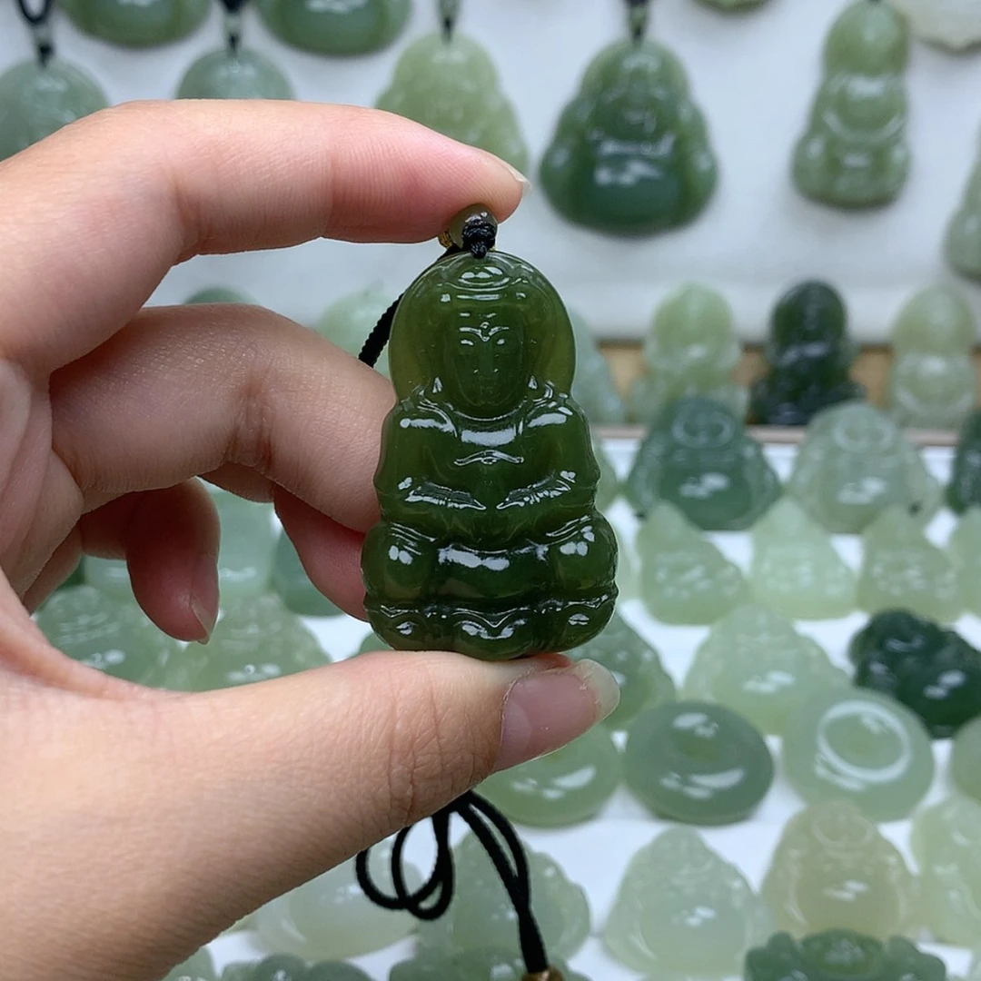 【闪购商品】颈饰未镶嵌和田玉马*六