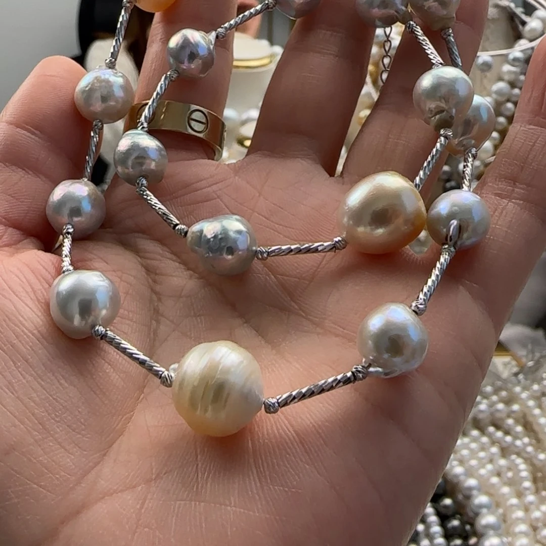 海水珍珠颈饰未镶嵌