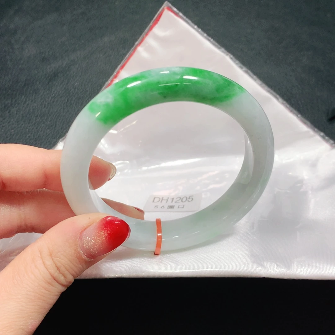 翡翠未镶嵌手镯DH1205-03