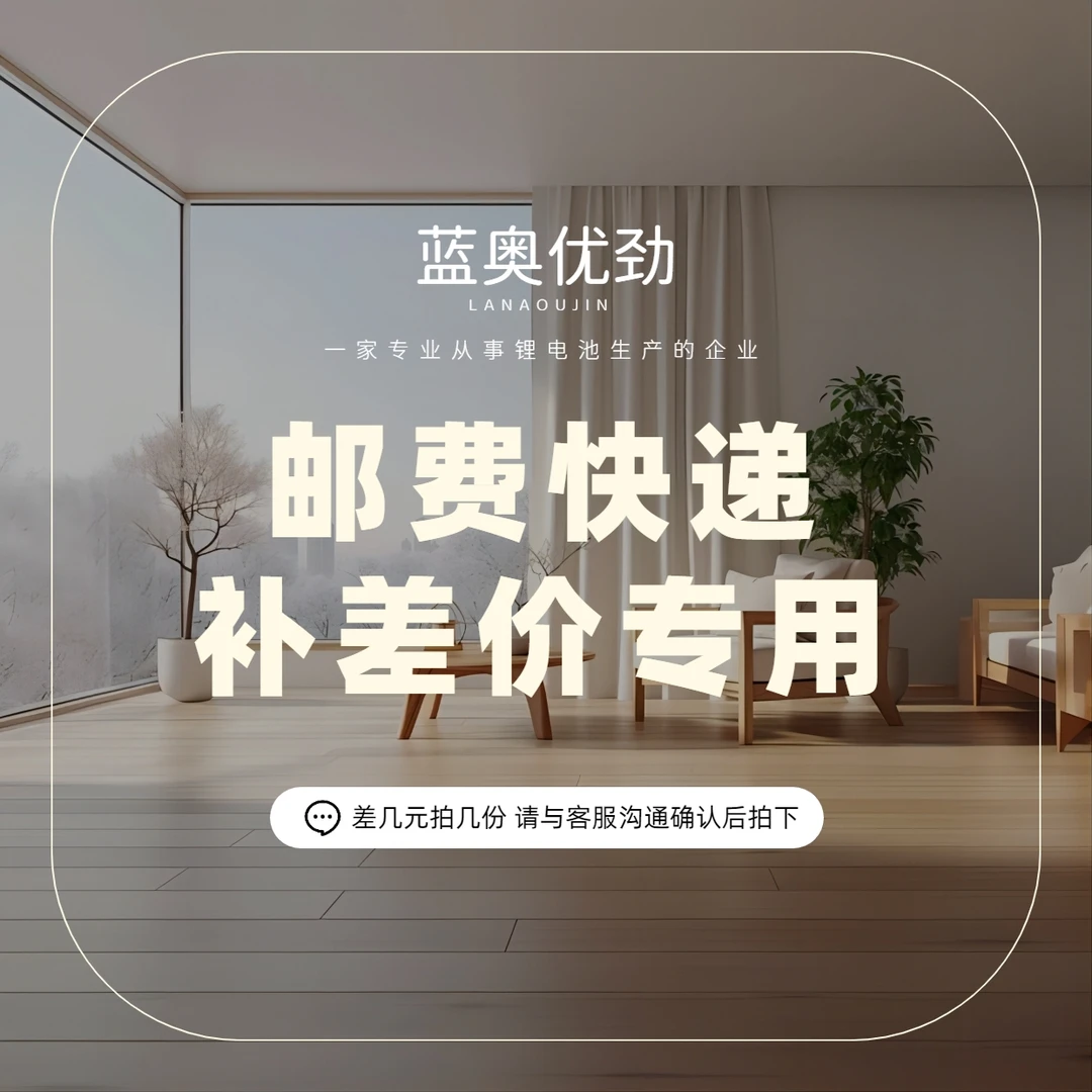 蓝奥优劲磷酸铁锂电池专用补差价链接