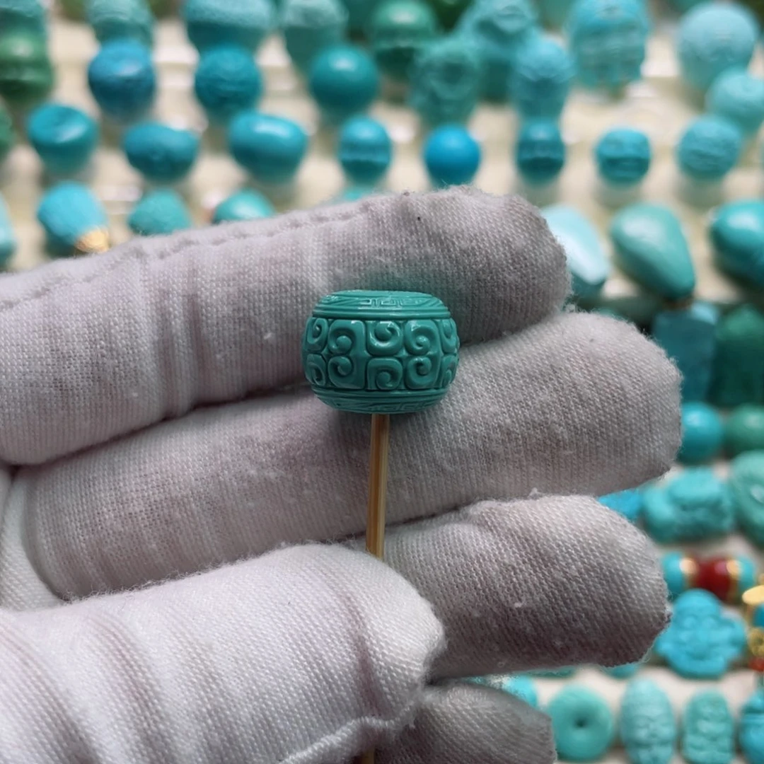 绿松石珠宝奇石未镶嵌