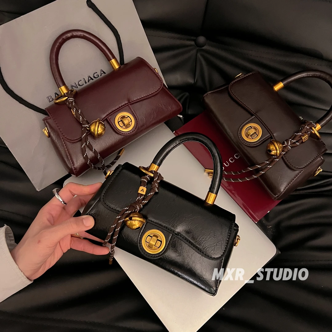 【新年新沙漏】新年定制款小方包包女手提包高级感沙漏包单肩斜挎包