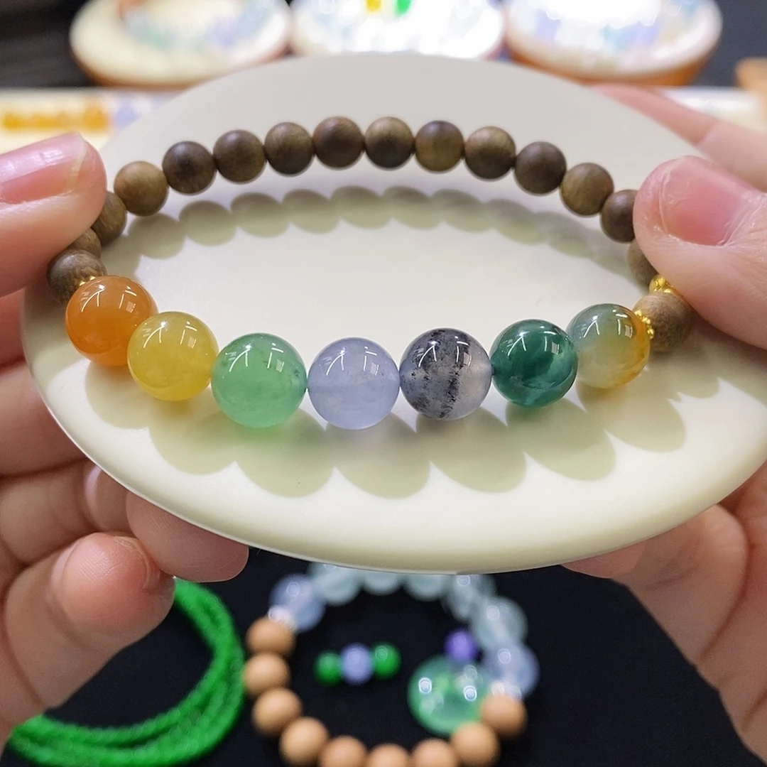 未镶嵌挂件翡翠单圈