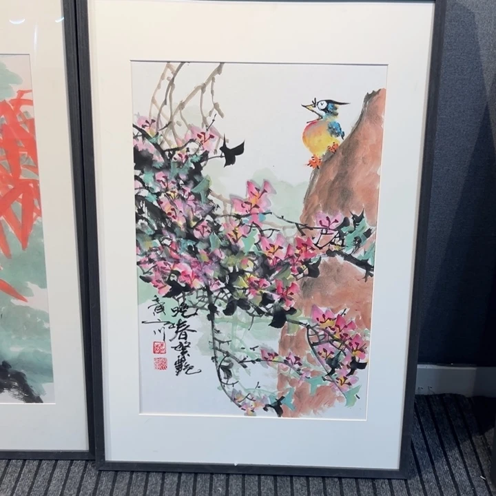 国画WDC老师作品花鸟