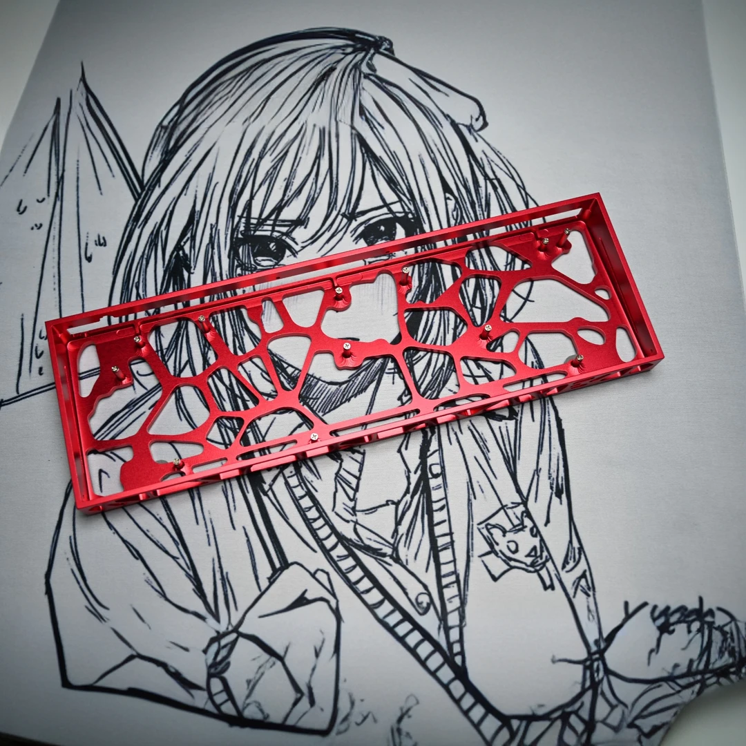 Md68 支持made68镂空铝壳客制化键盘电竞现货铝壳类Holy220目键盘