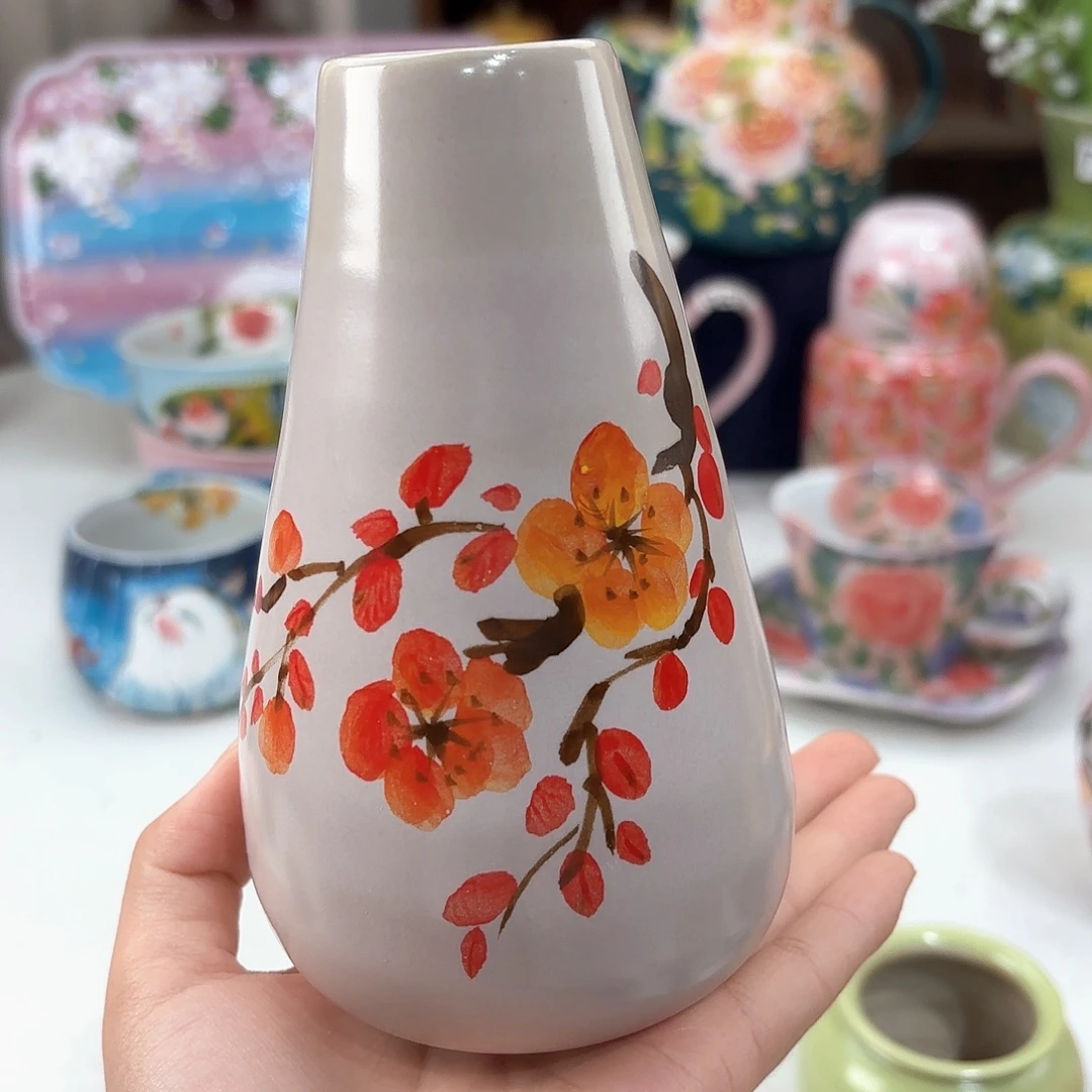 景德镇手绘高温釉下彩陶瓷茶具