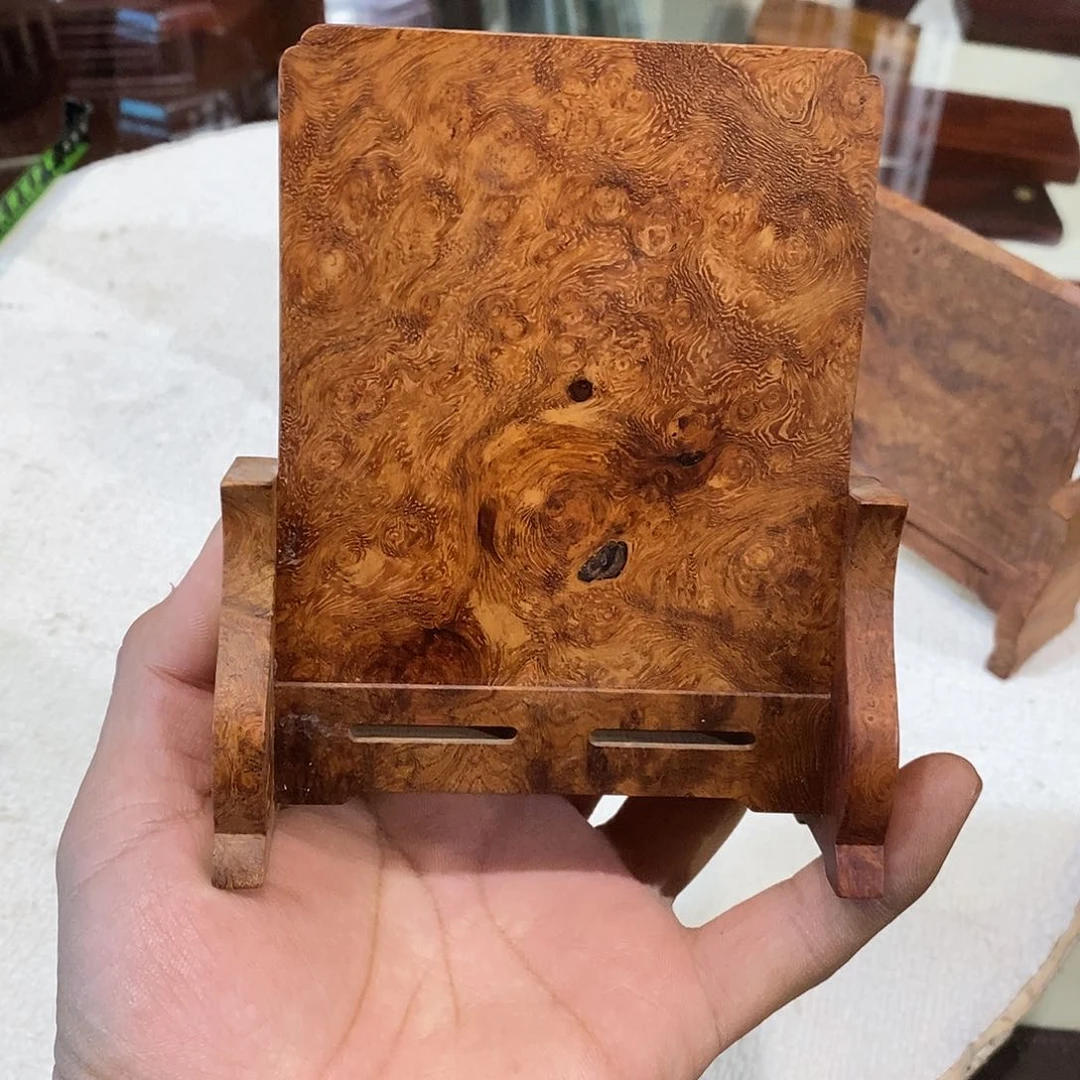 大果紫檀（缅甸花梨）留疤料小屏风