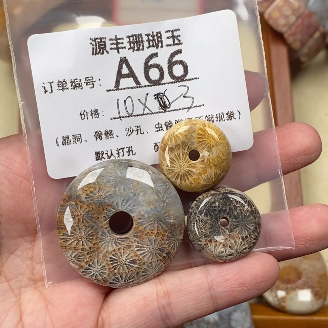 小***君未镶嵌颈饰硅化玉