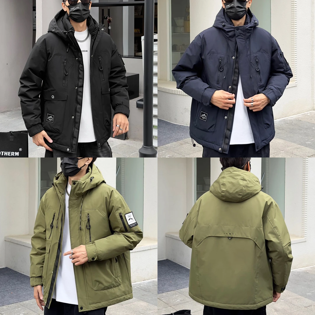 【新国标90绒子含量】极寒系列羽绒服锁温保暖鸭绒冲锋衣羽绒服