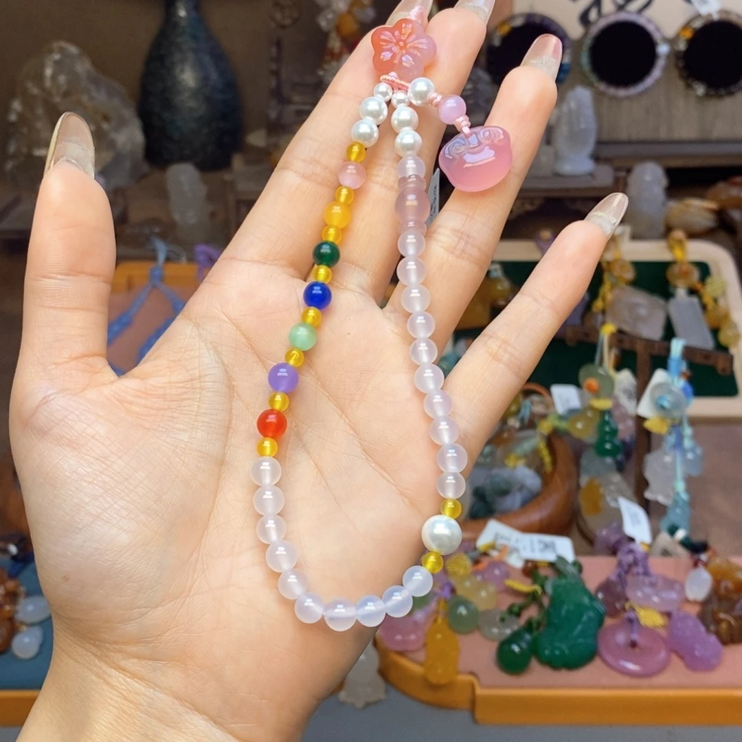 玛瑙/玉髓未镶嵌车挂挂件