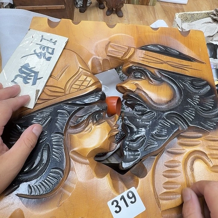 瓷片工艺品摆件瓷器摆件正能量