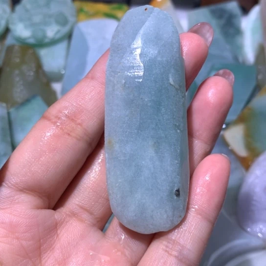 福***满散珠翡翠翡翠边角料