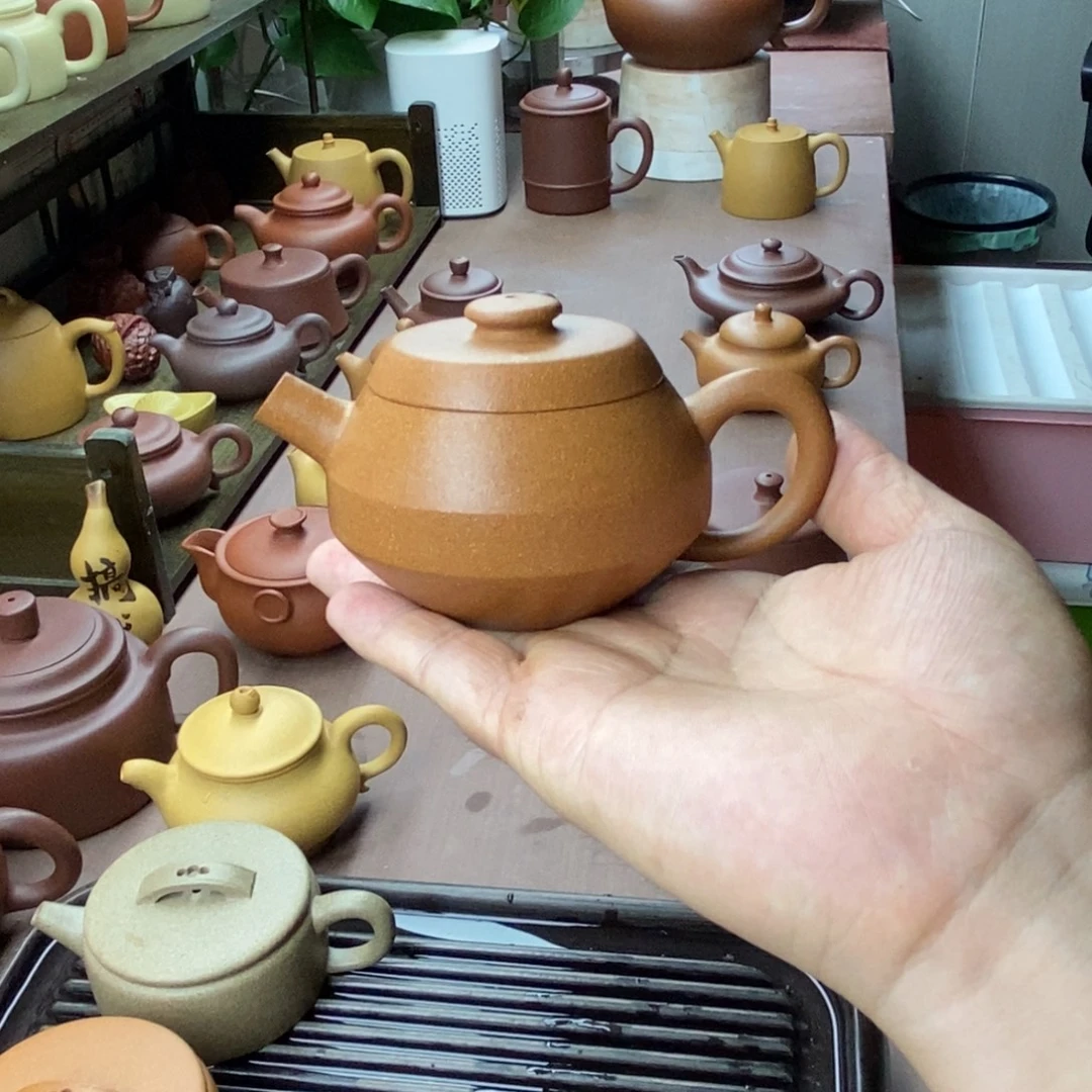 茶壶紫砂紫砂巨轮