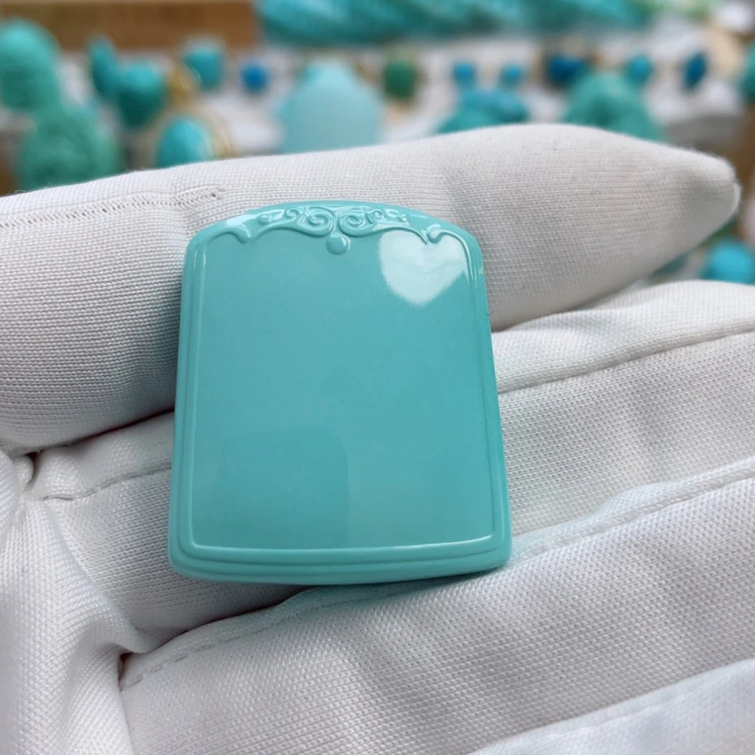 绿松石珠宝奇石未镶嵌