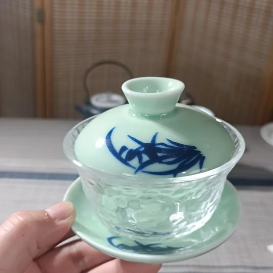 陶瓷盖碗茶杯茶叶罐主人杯