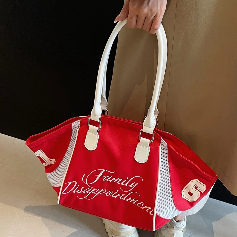 高级质感包包女大容量新款夏季百搭简约单肩包上课通勤托特包