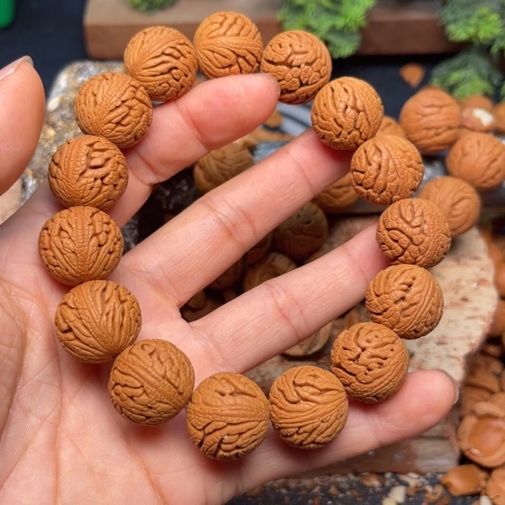 桃核手串龙纹桃核1