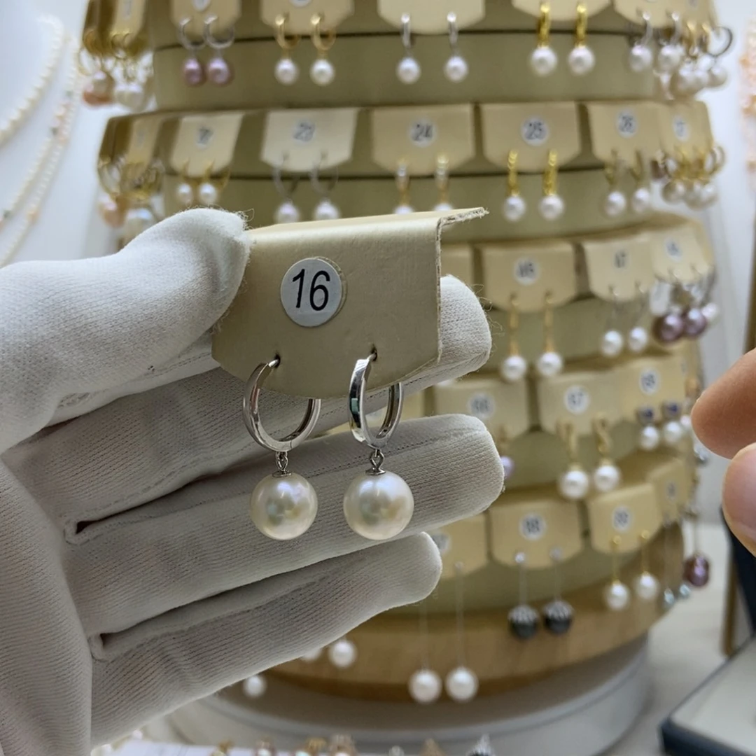 淡水珍珠耳饰未镶嵌10