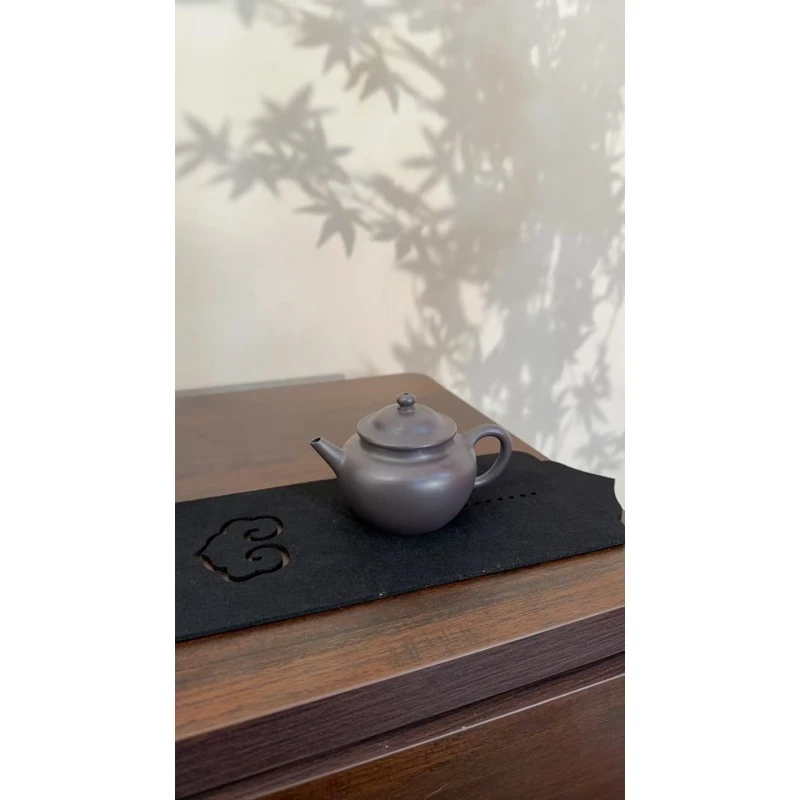 《天青笠帽》- 容量170cc-紫砂壶