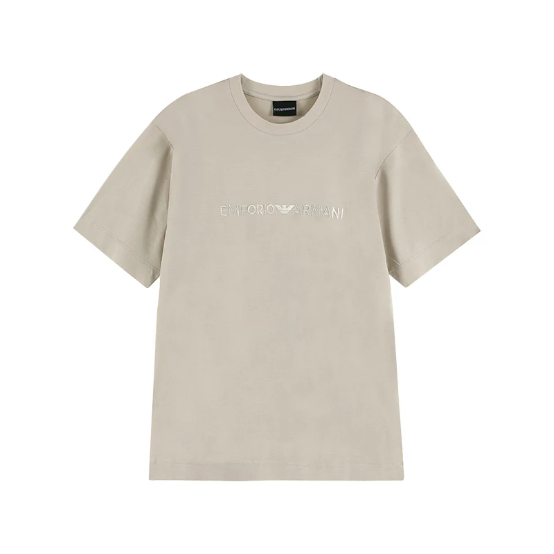 琥珀流光 EA阿玛尼Armani 新品 男士圆领短袖T恤EM001070 AF13747