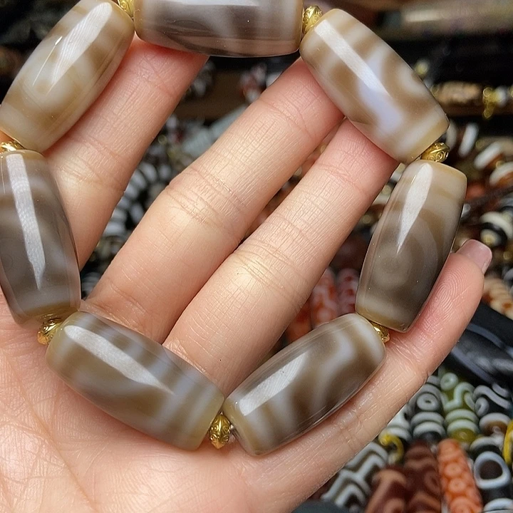 玛瑙/玉髓未镶嵌手链