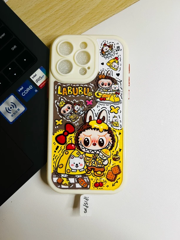 苹果华为手工Diy滴胶手机壳定制可爱卡通个性