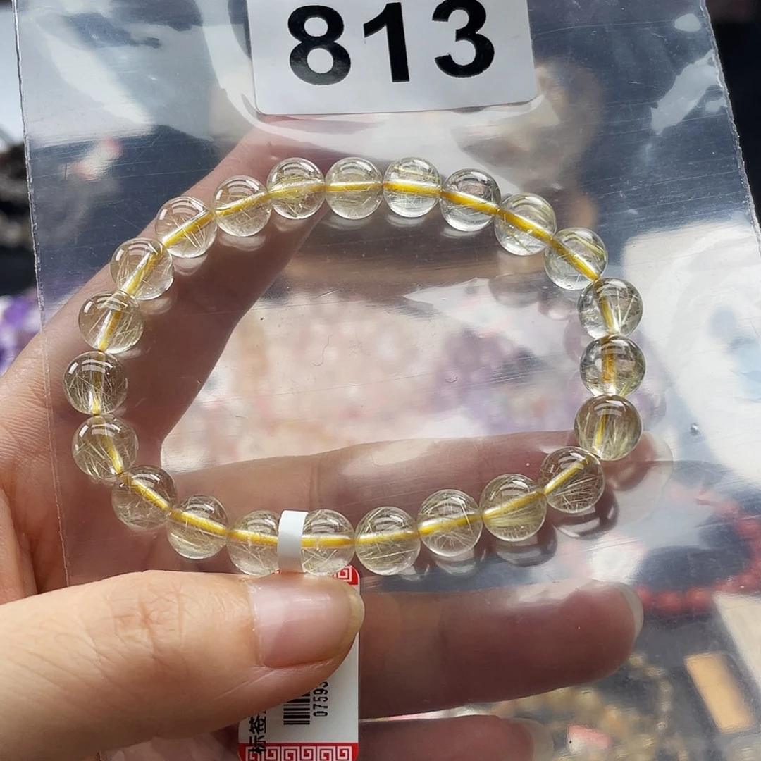 未镶嵌手串水晶手串813。