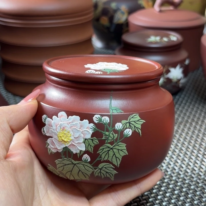紫砂茶叶罐中高端紫砂茶叶罐