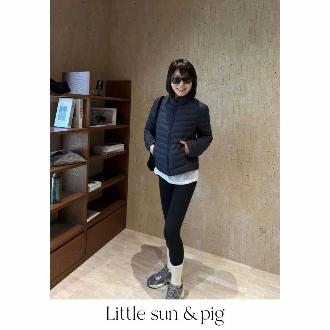 极简运动风羽绒服 no退no换