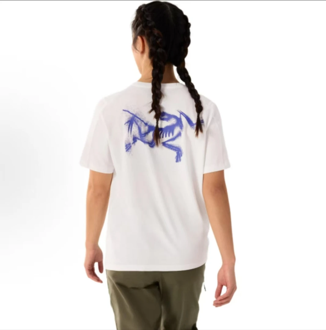 Kragg SL 印花品牌logo圆领套头短袖 T恤 女款