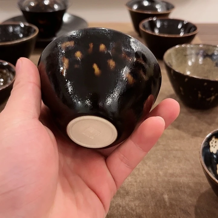 茶盏簫*能吉州窑柴窑杯