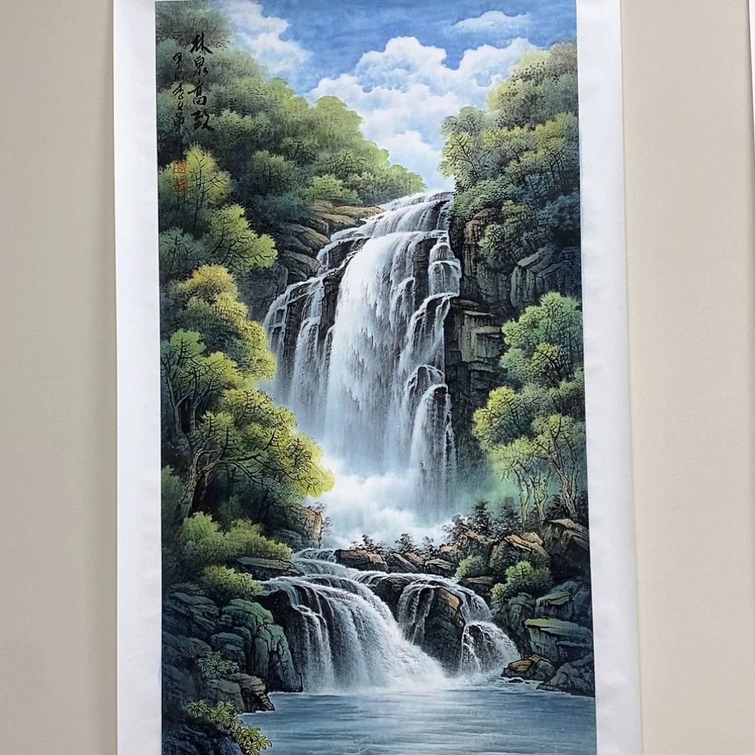 国画李文军老师四尺精品佳作