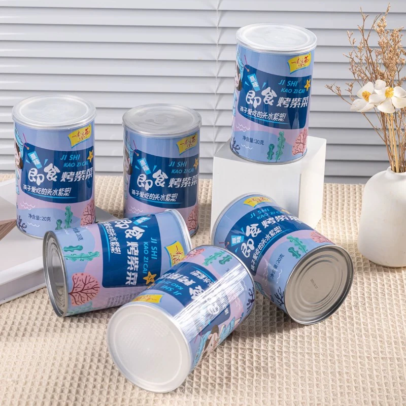 即食烤紫菜美味休闲食品