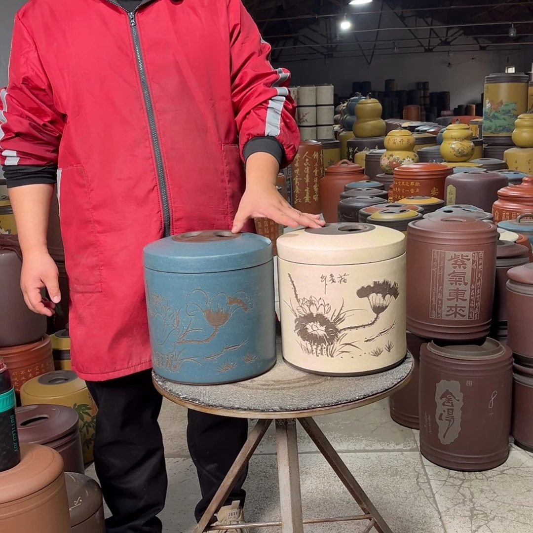 紫砂茶叶罐茶叶罐