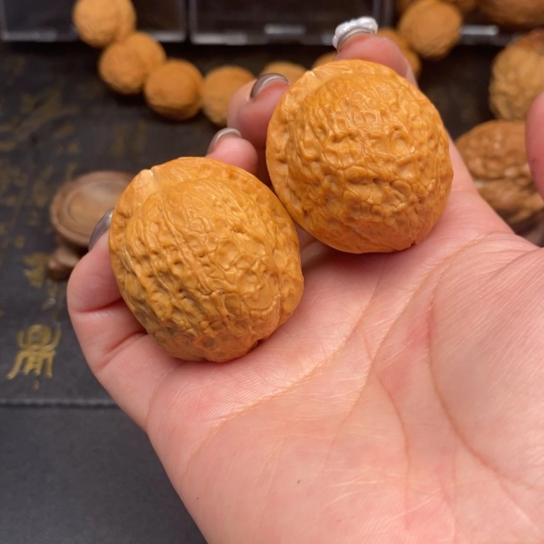 吊坠文玩核桃铁绣球38