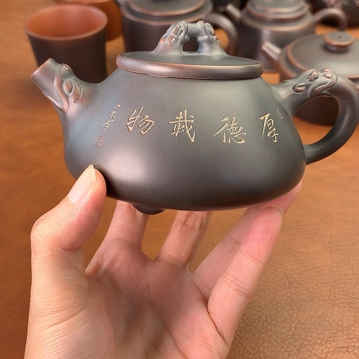 聚***木坭兴陶坭兴陶茶壶茶壶单壶