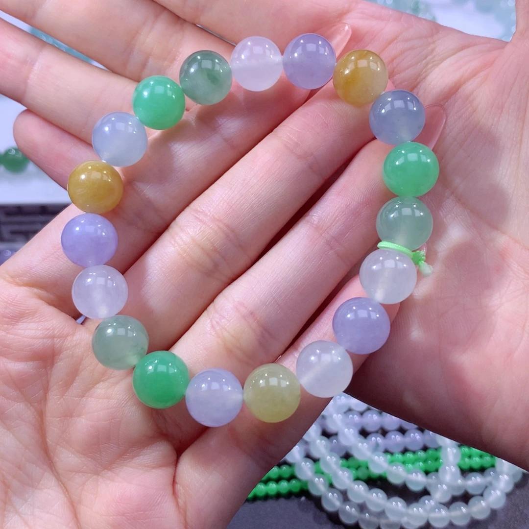 未镶嵌手链翡翠翡翠