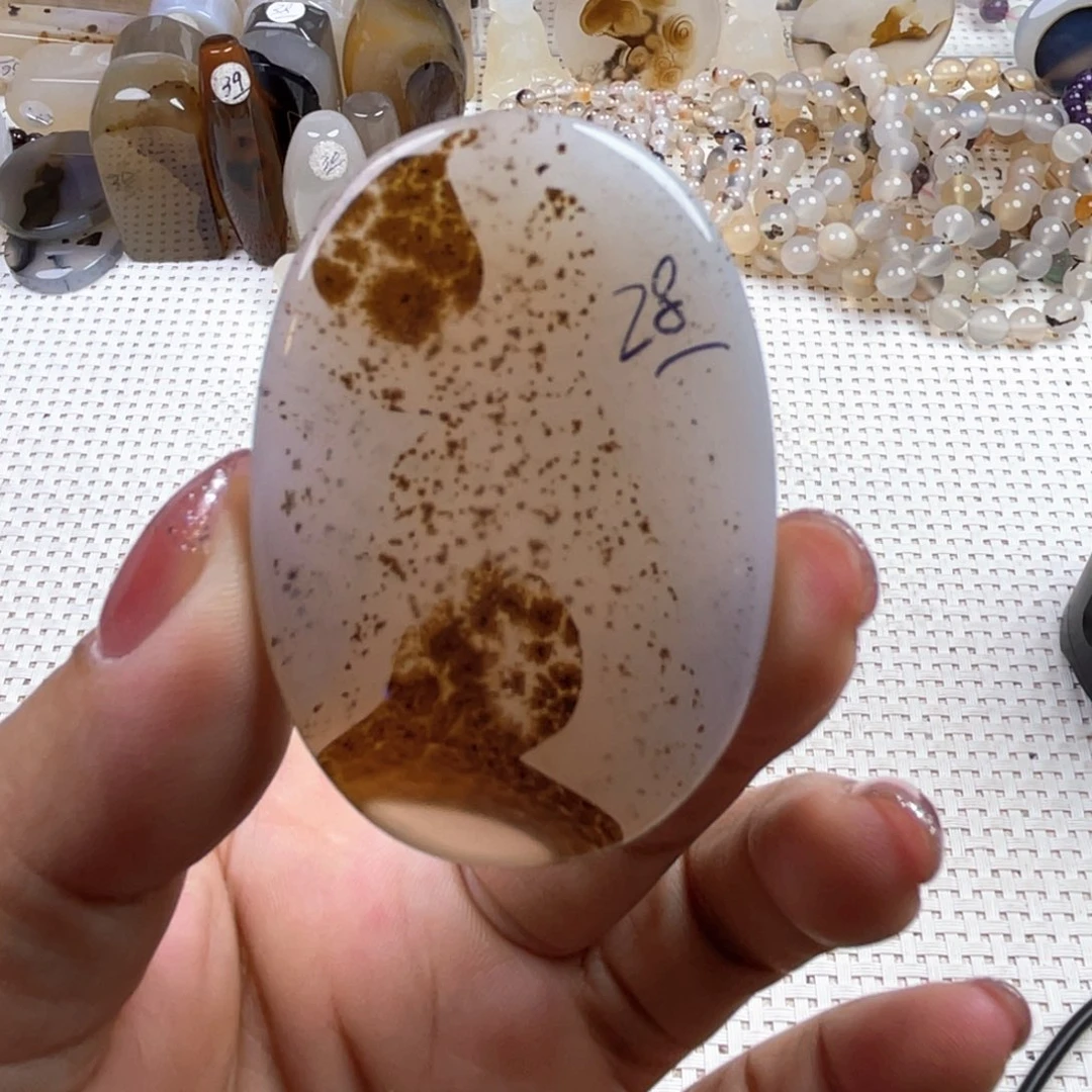 玛瑙/玉髓未镶嵌颈饰