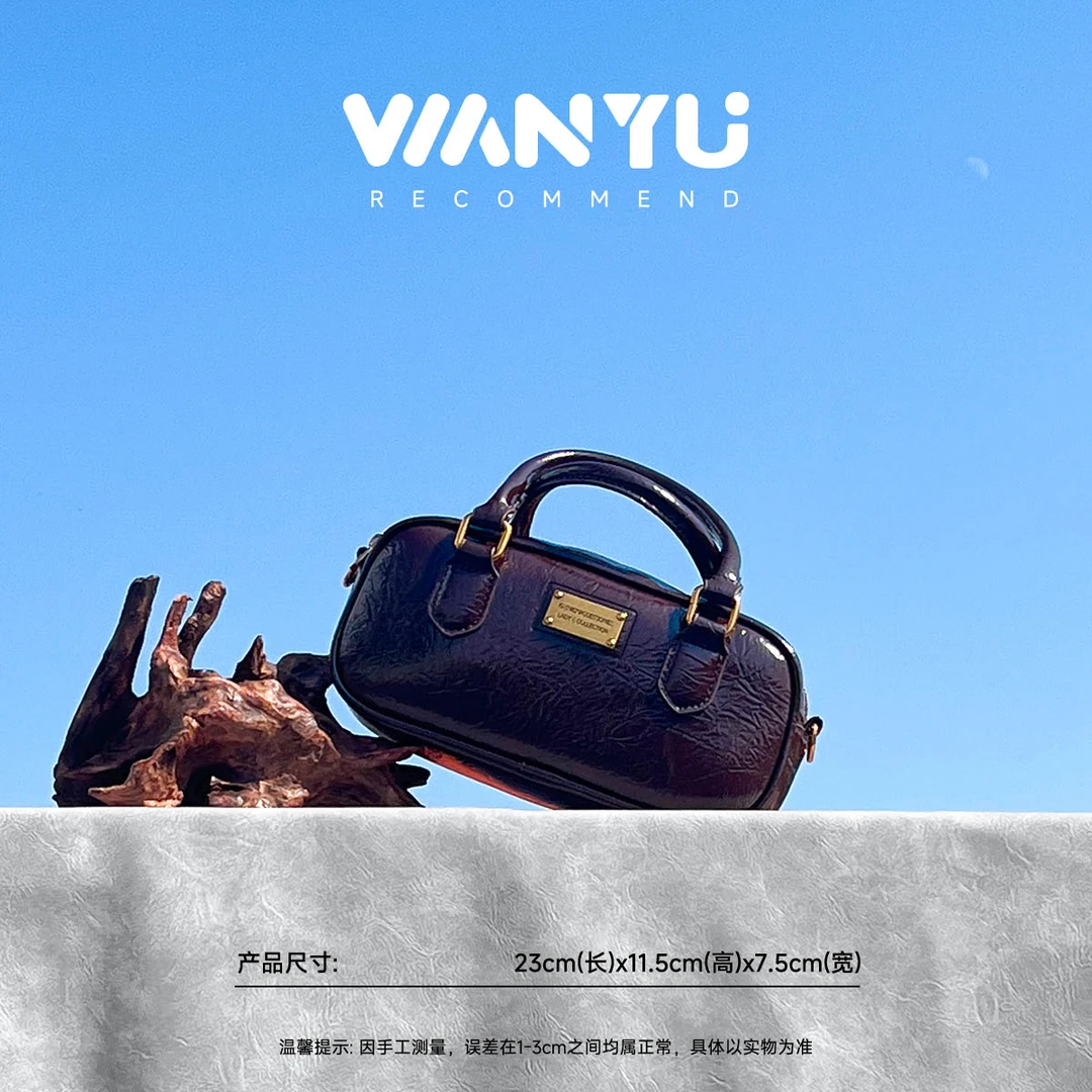 时尚百搭小众小包包单肩枕头包肩包桶包TY-9096