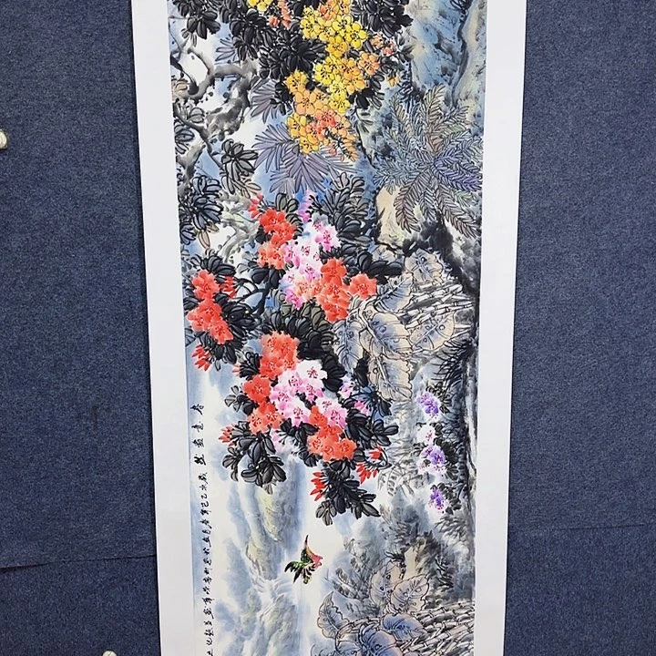 国画国画花鸟画作品