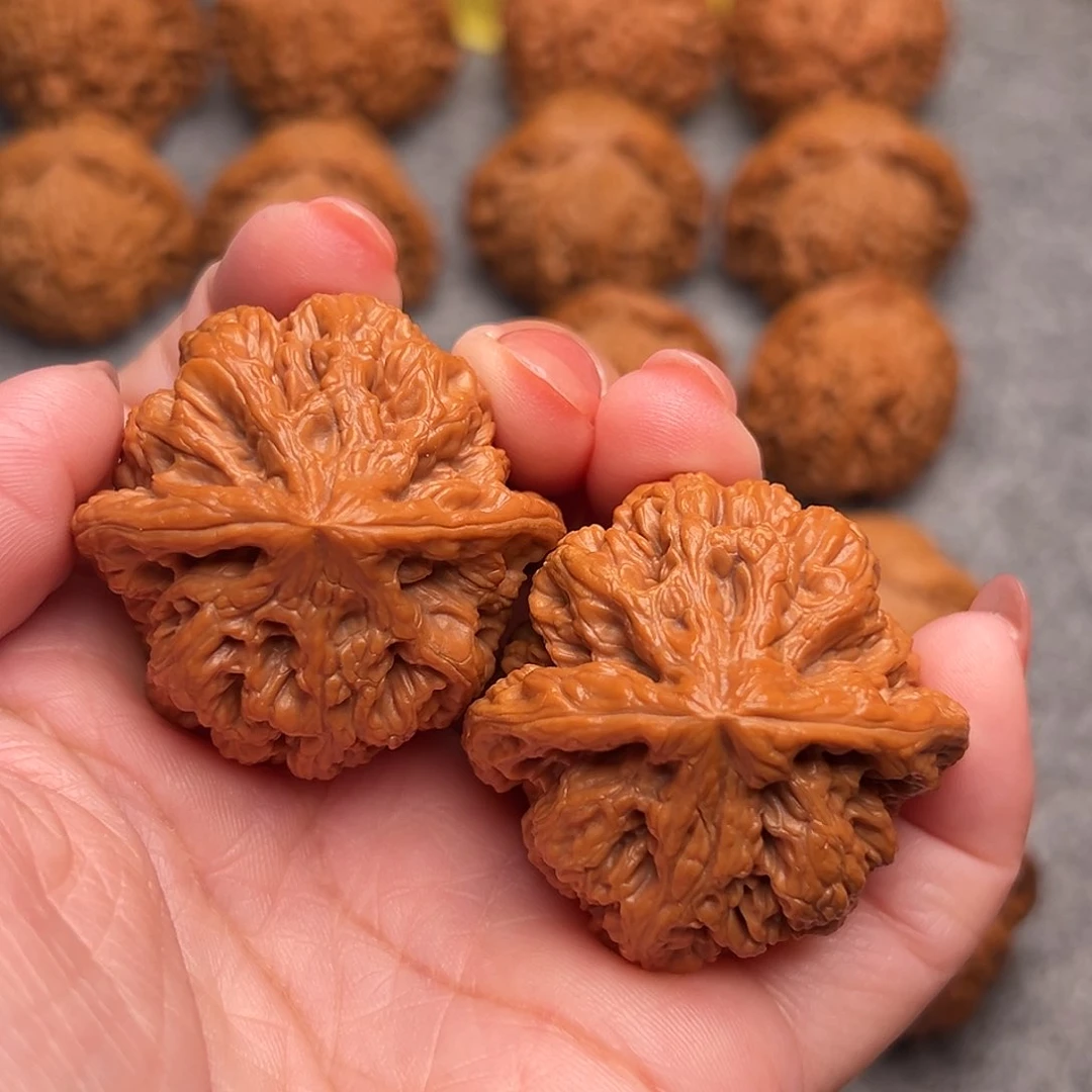 把件文玩核桃精品粗棱大粗棱41全品毕业款