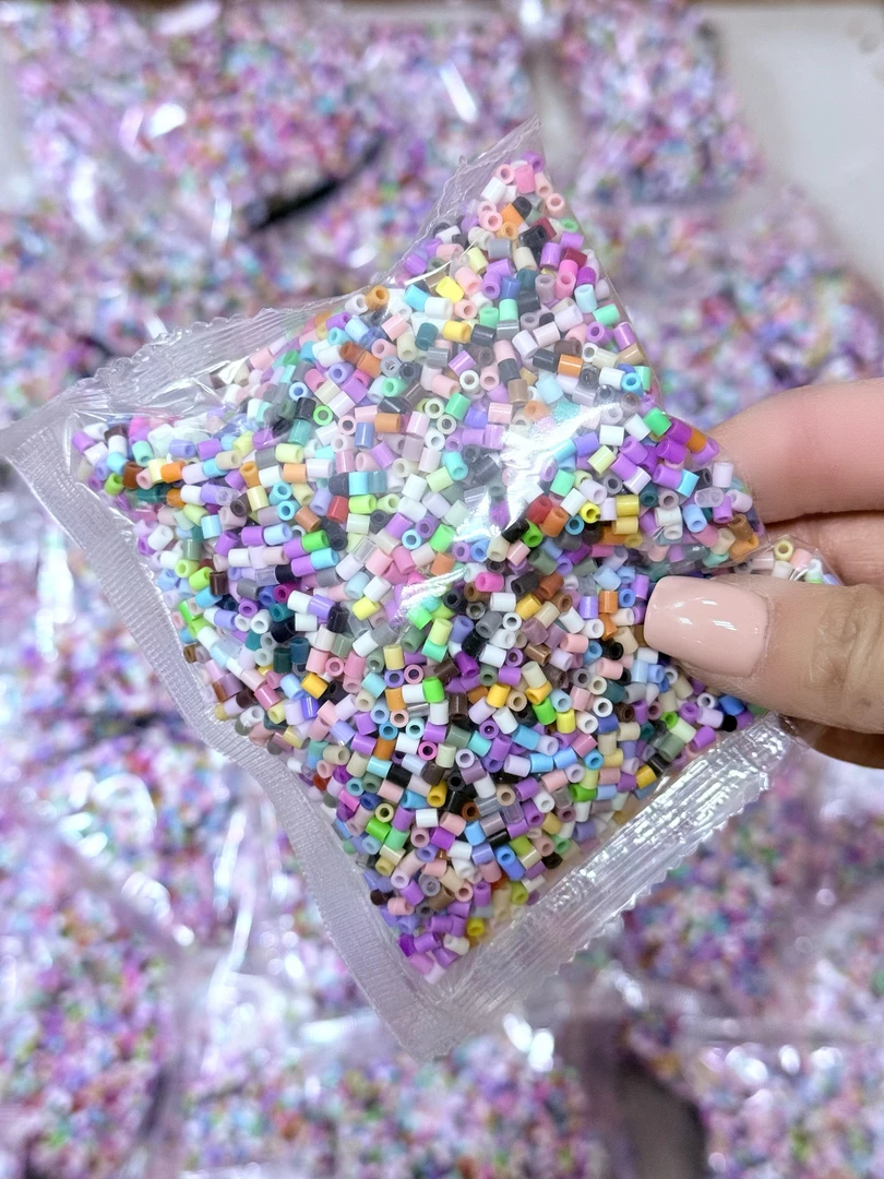 Labby's拉比家融合拼豆  默认地板混色豆子（50g）