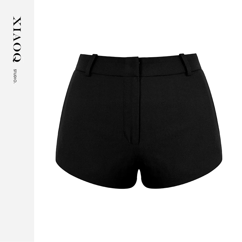 【小Q家】74040时尚气质短款A字短裤T