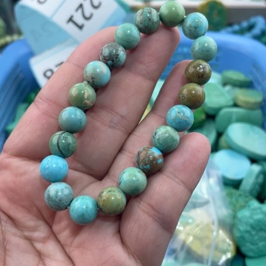 未镶嵌菱锰矿珠宝半成品